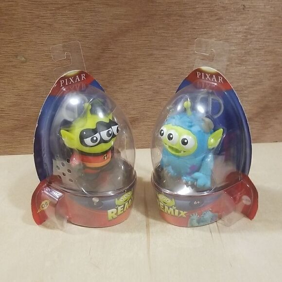 Disney Pixar Remix Toy Story ALIEN Incredibles Mr. Incredible and Sulley 3" - Picture 2 of 4